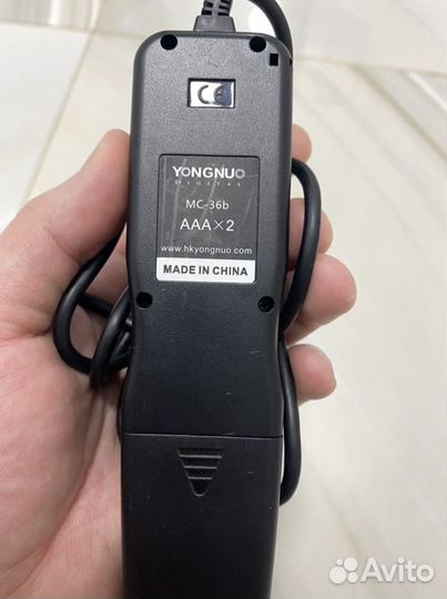 Пульт Yongnuo MC-36 для canon (тросик)