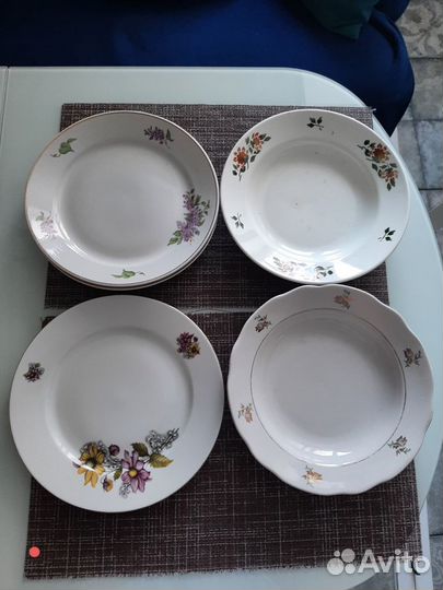 Тарелки Дулево, зик, Moritz Zdekauer 1950-70гг