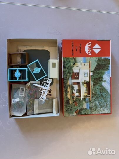 Конструктор для железной догоги, дом piko