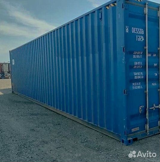 Морской контейнер 40 футов новый