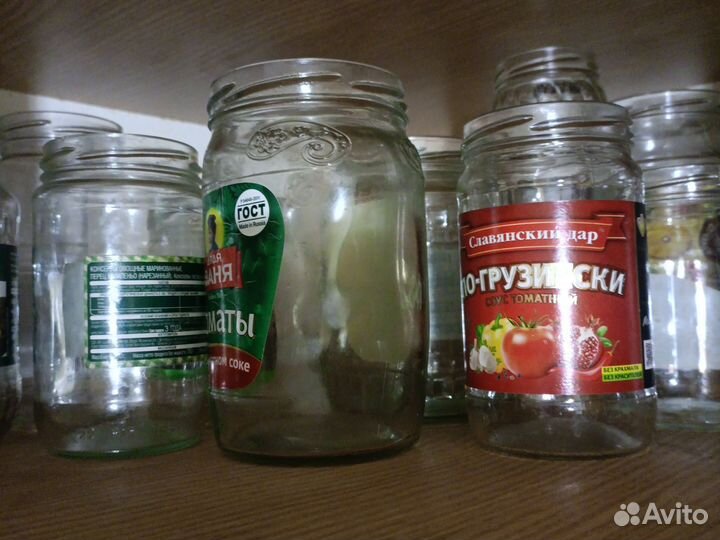 Банка стеклянная