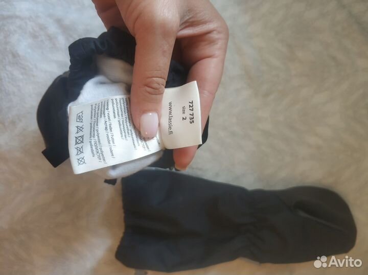 Варежки непромокайки осень р 2