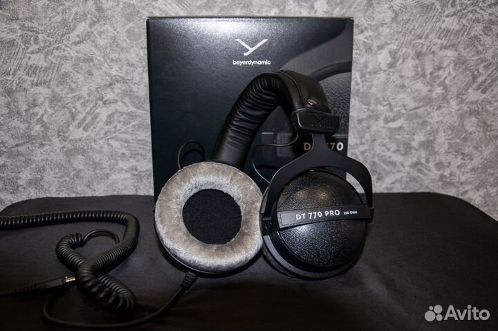 Оригинальные Амбушюры для Beyerdynamic dt 770 pro