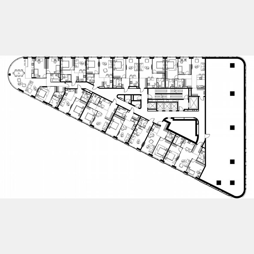 2-к. квартира, 46,3 м², 5/19 эт.
