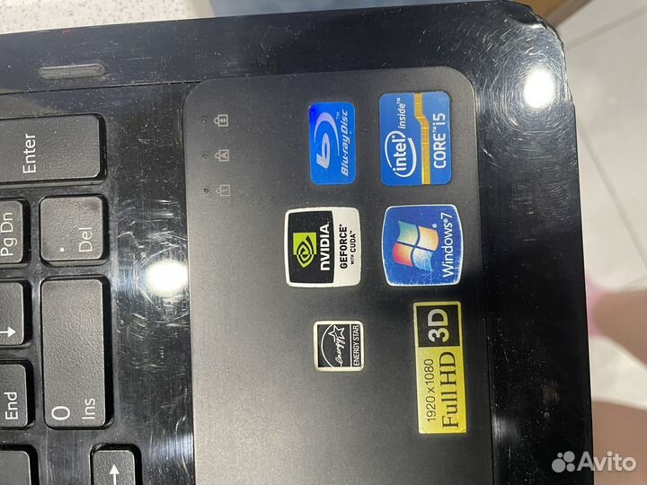 Ноутбук на запчасти sony vaio