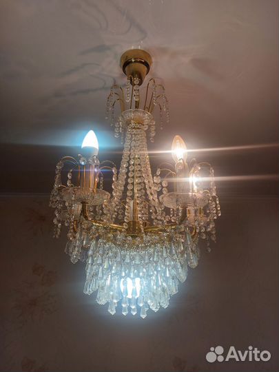 Люстра хрустальная