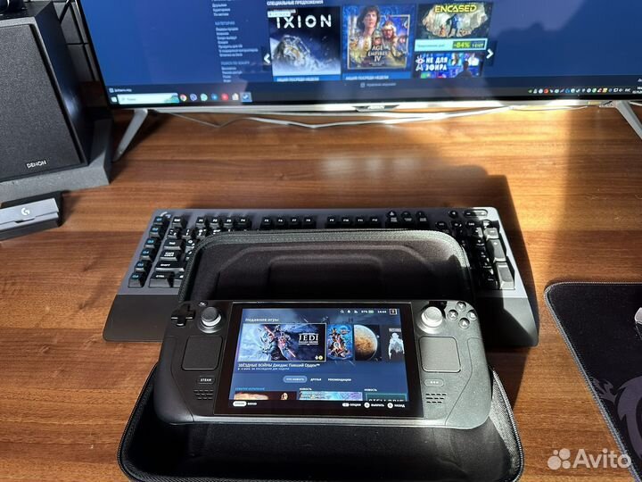 Игровая приставка steam deck - новая 1тб