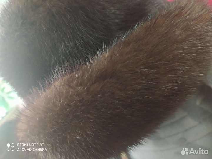 Шапка норковая женская