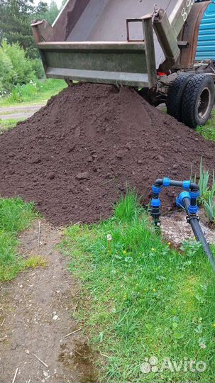 Земля,навоз,торф,чернозем,щебень,песок,отсев,втори