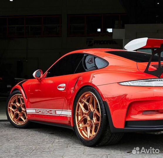 Кованые диски GT Performance R20 на Porsche 718