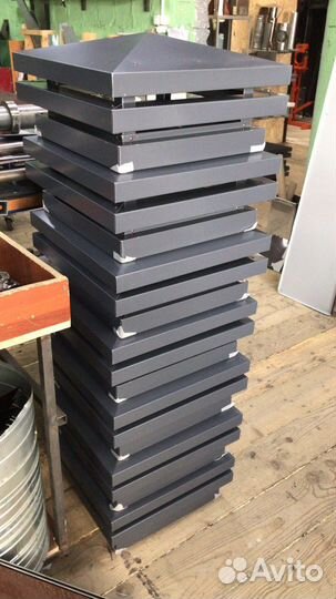 Жалюзи заборы. Колпаки на столбы забора