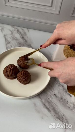 Подарок на день матери, пирожное картошка, чизкейк