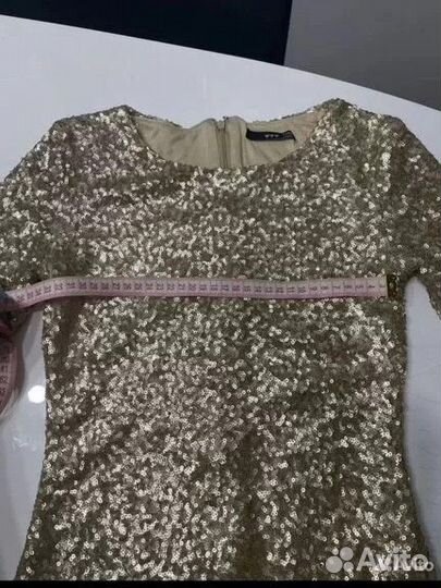 Платье вечернее в пайетках