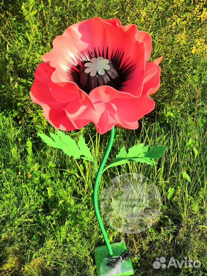 Мак из изолона