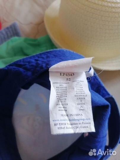 Панамы Н&М, кепки Next и др