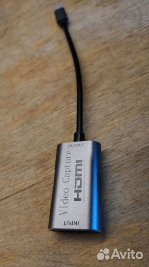 Переходник hdmi-usbC (карта видеозахвата)