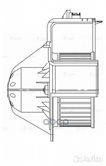 Вентилятор отопителя салона BMW X5(E70) 06