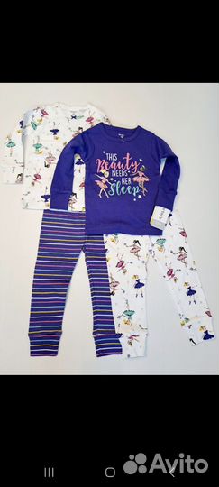 74 Пижама боди комбинезон carter's