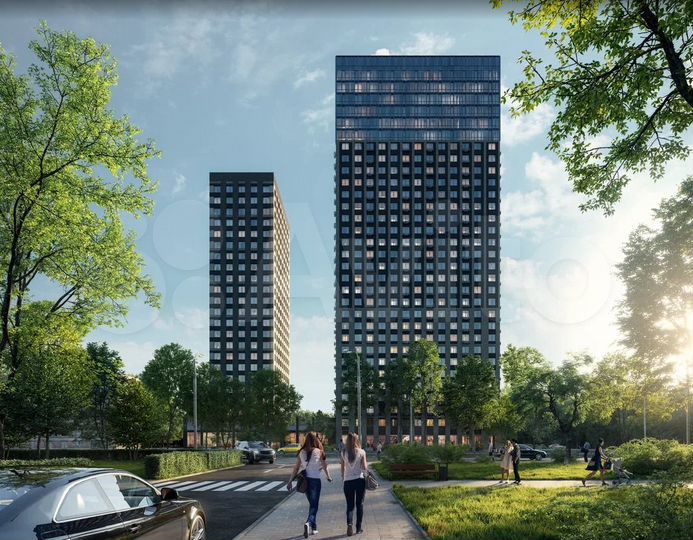 Квартира-студия, 33,9 м², 20/31 эт.