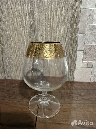 Бокалы для коньяка богемия чсср