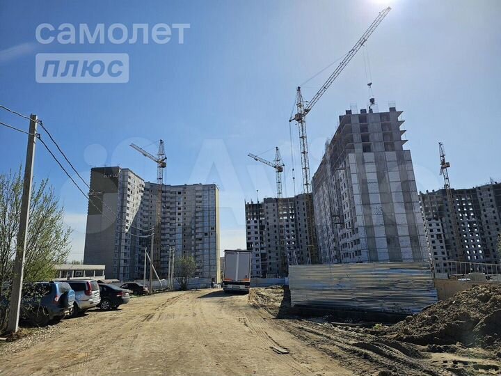 2-к. квартира, 48,4 м², 15/17 эт.