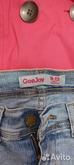 Джинсы для девочки 152