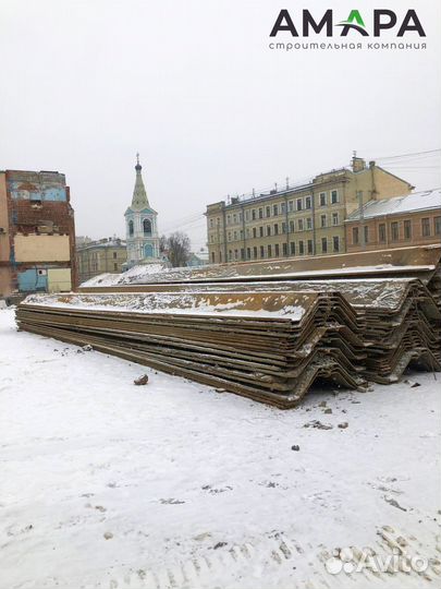 Шпунт Ларсена AZ 13-770. Аренда – под ключ