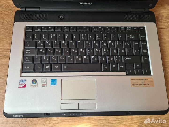 Ноутбук toshiba satellite l300