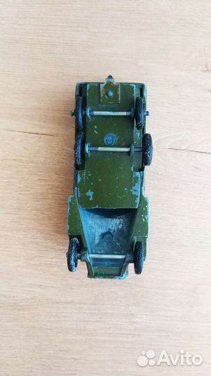 Игрушки СССР военная техника бронеавтомобиль тпз