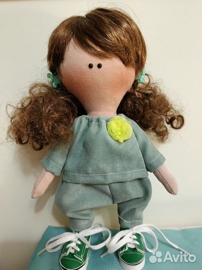 Интерьерная кукла ручной работы