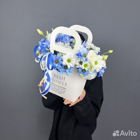 Цветочная сумочка 