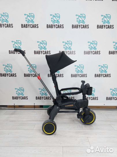 Велосипед коляска с ручкой Luxmom, новый