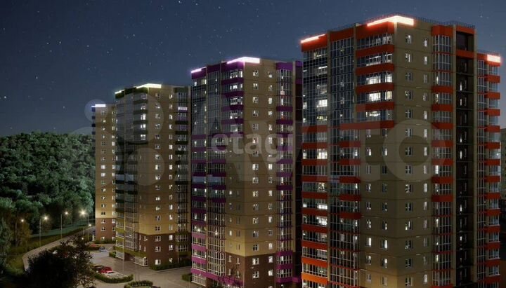 1-к. квартира, 37,8 м², 2/17 эт.