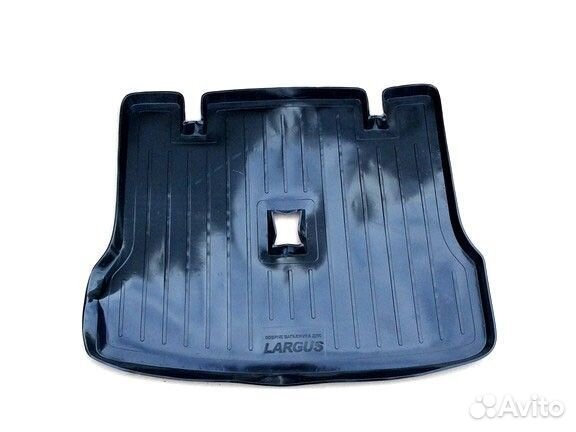 Ковер в багажник LADA Largus 7 мест (пластик)