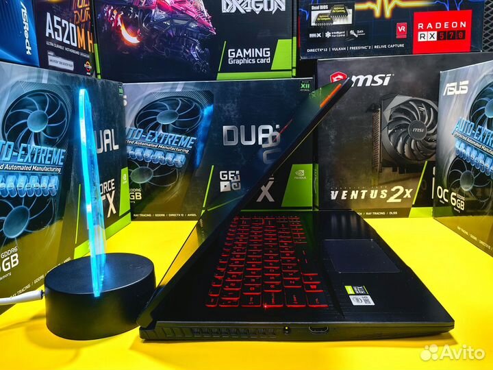 Новый игровой ноутбук i5 / RTX 3060 гарантия