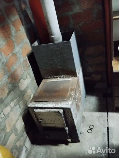 Печка буржуйка для гаража или бани