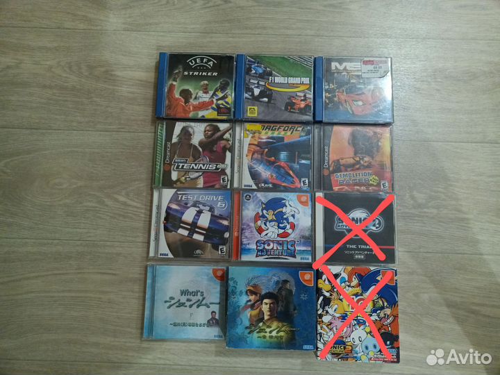 Лицензионные диски Sega Dreamcast