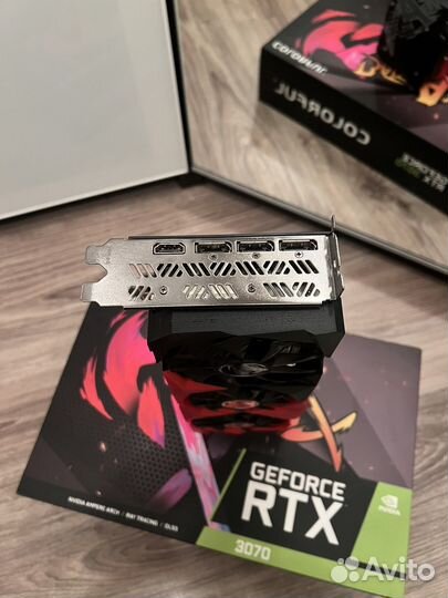 Colorful rtx 3070 с коробкой