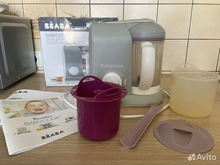 Пароварка блендер beaba babycook