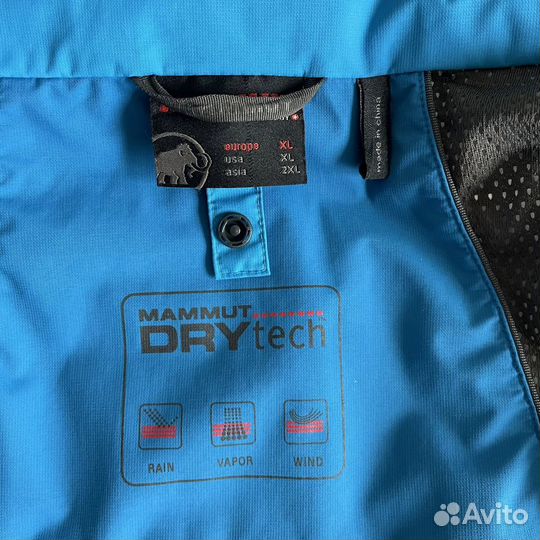 Куртка ветровка 3 в 1 Mammut DRYtech