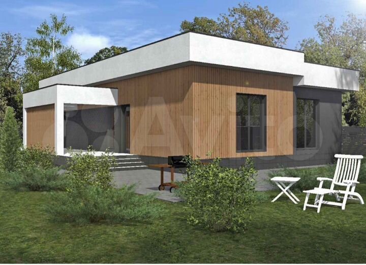 Дом 120 м² на участке 6 сот.