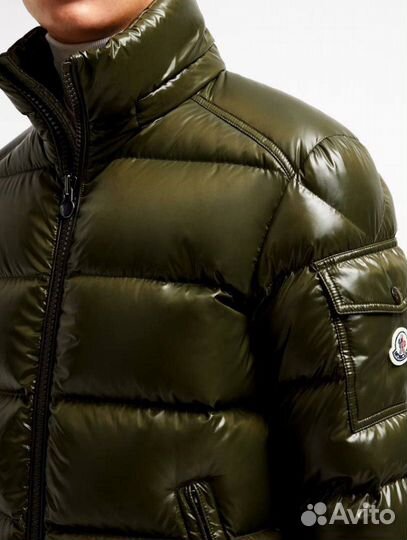 Пуховик Moncler Maya хаки