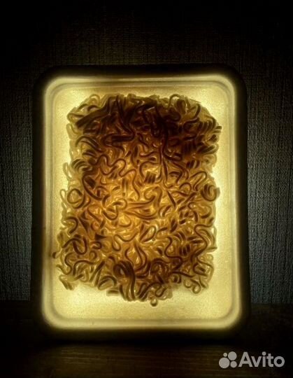 Светильник ночник Доширак. Светодиодный