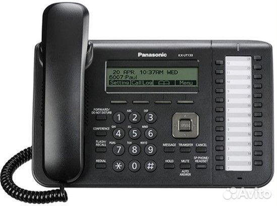 Телефон SIP Panasonic KX-UT133