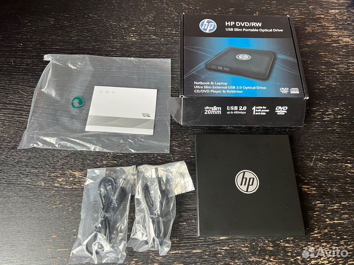 Внешний CD/DVD привод HP