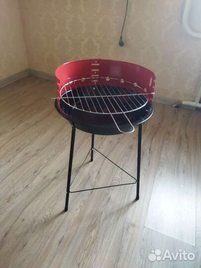 Гриль угольный. отличная вещь. новый