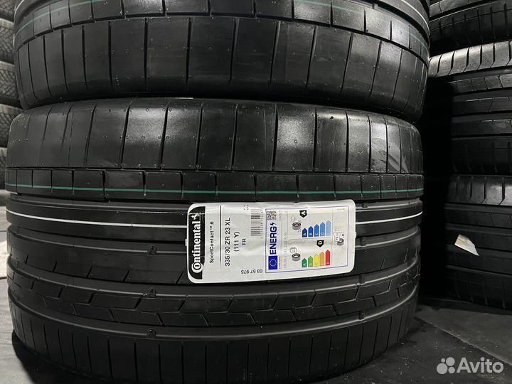 Continental ContiSportContact 6 295/35 R23 и 335/30 R23 107Y