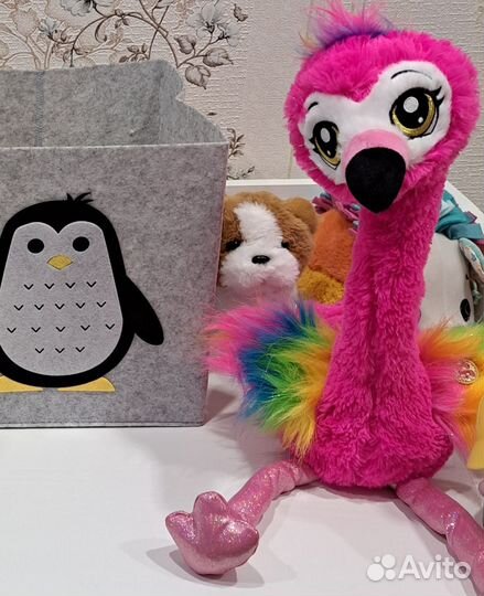 Игрушка Pets Alive фламинго Фрэнки Фанки новая