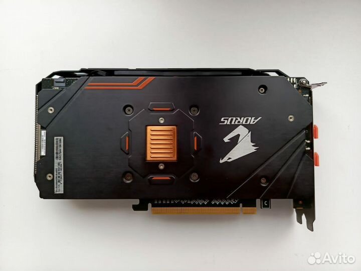 Видеокарта Gigabyte RX580 Aorus 8GB