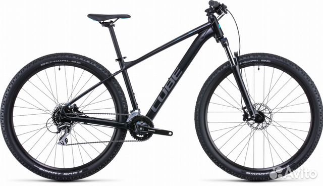 Велосипед cube Aim Race (black'n'azure) 22